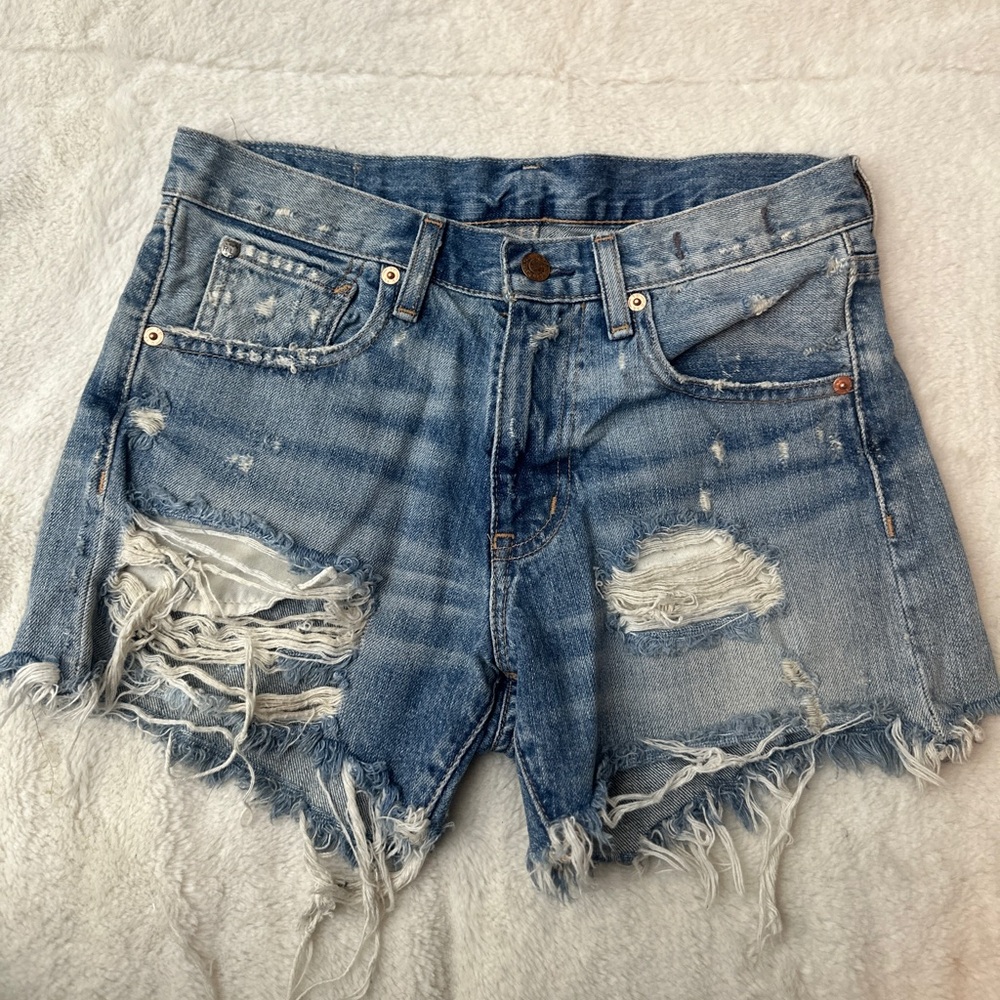 Ralph Lauren Denim & Supply relaxed cut off shorts